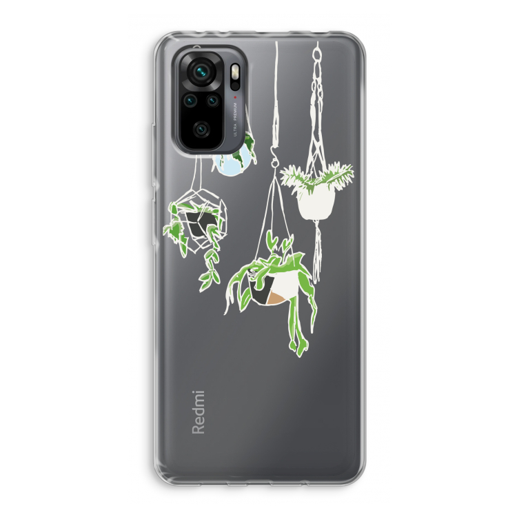 Hang In There: Xiaomi Redmi Note 10 Pro Transparant Hoesje