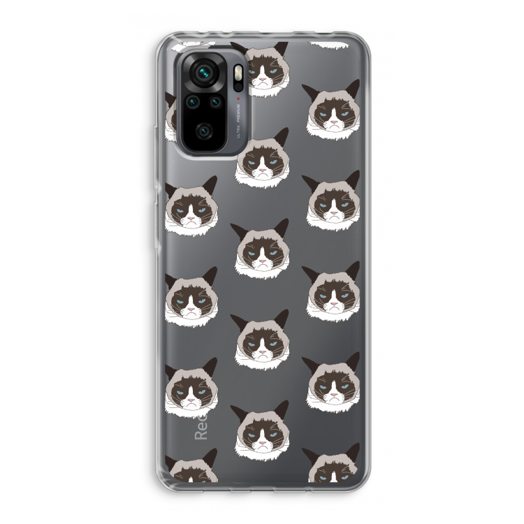 It's a Purrr Case: Xiaomi Redmi Note 10 Pro Transparant Hoesje