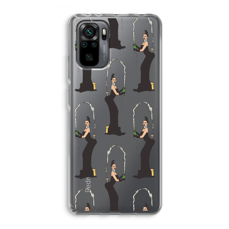 Pop Some Kim: Xiaomi Redmi Note 10 Pro Transparant Hoesje