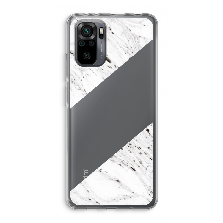 Biggest stripe: Xiaomi Redmi Note 10 Pro Transparant Hoesje