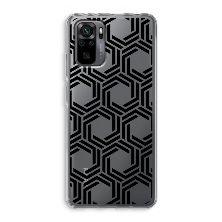 Geometrisch patroon: Xiaomi Redmi Note 10 Pro Transparant Hoesje