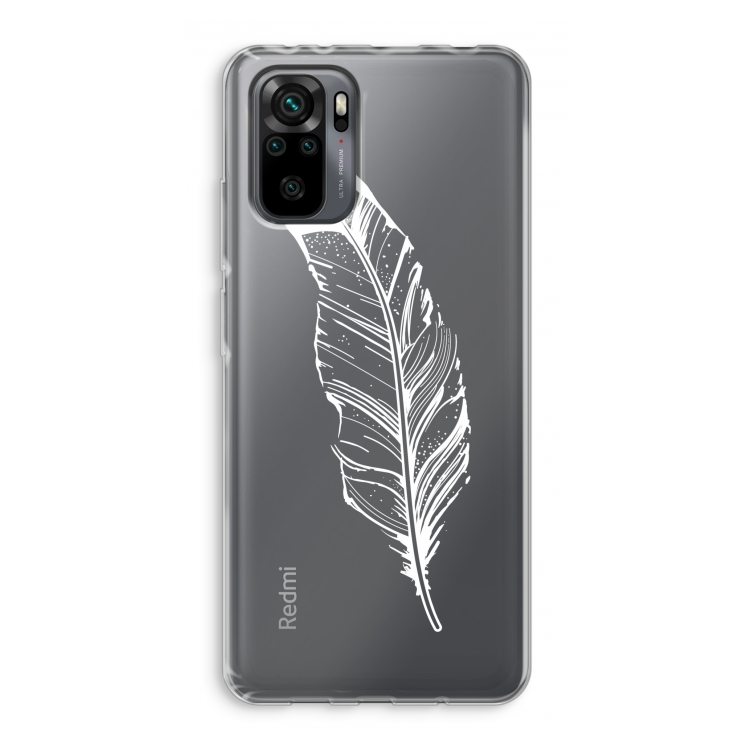 Pluim: Xiaomi Redmi Note 10 Pro Transparant Hoesje
