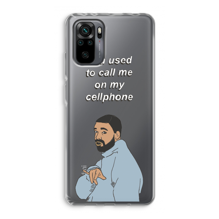 Hotline bling: Xiaomi Redmi Note 10 Pro Transparant Hoesje