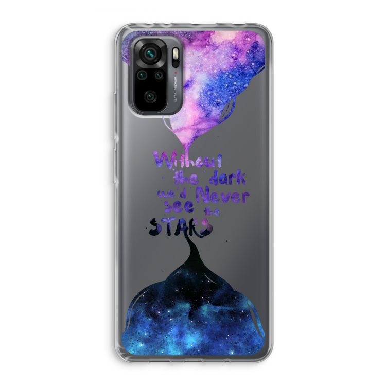 Stars quote: Xiaomi Redmi Note 10 Pro Transparant Hoesje
