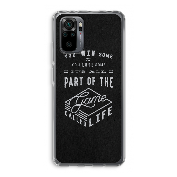 Life: Xiaomi Redmi Note 10 Pro Transparant Hoesje