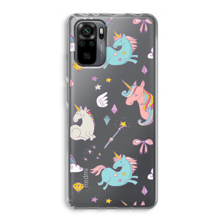 Fantasiewereld: Xiaomi Redmi Note 10 Pro Transparant Hoesje