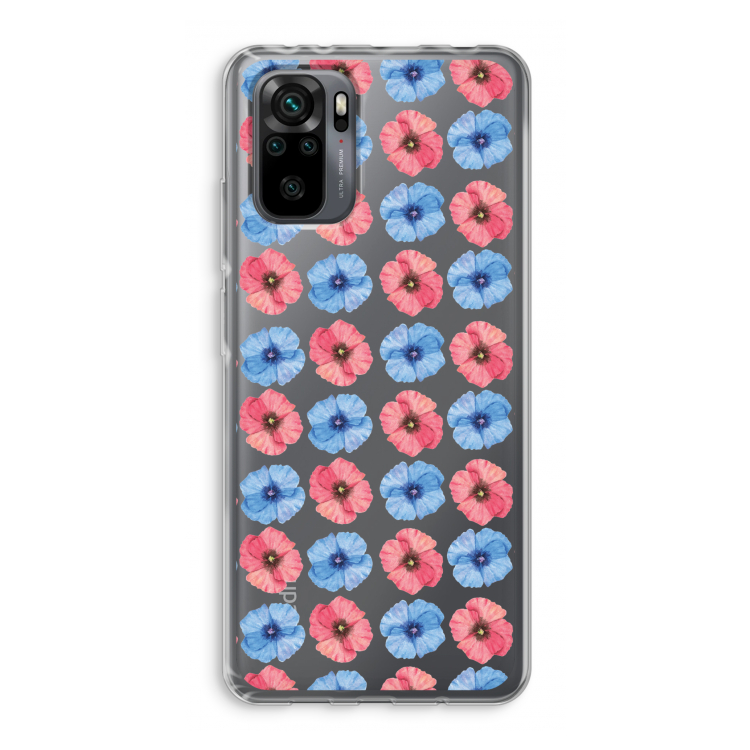Klaproosjes: Xiaomi Redmi Note 10 Pro Transparant Hoesje