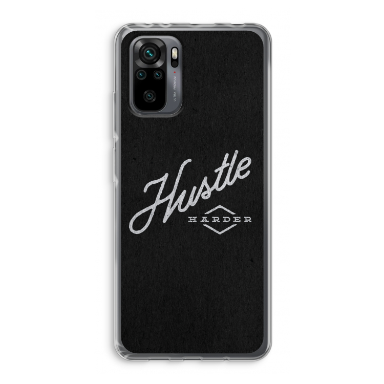 Hustle: Xiaomi Redmi Note 10 Pro Transparant Hoesje