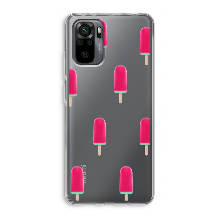 Waterijsje: Xiaomi Redmi Note 10 Pro Transparant Hoesje