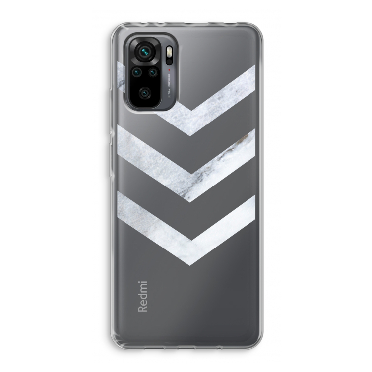Marmeren pijlen: Xiaomi Redmi Note 10 Pro Transparant Hoesje