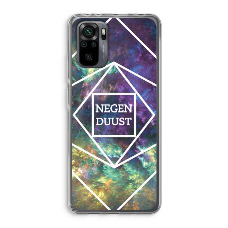 Negenduust ruimte: Xiaomi Redmi Note 10 Pro Transparant Hoesje