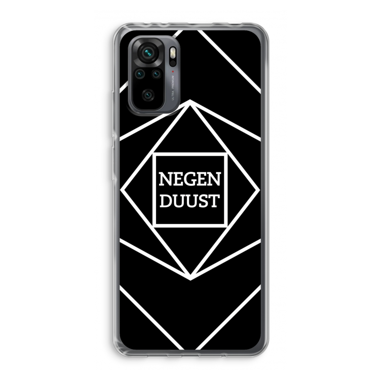 Negenduust geometrisch: Xiaomi Redmi Note 10 Pro Transparant Hoesje