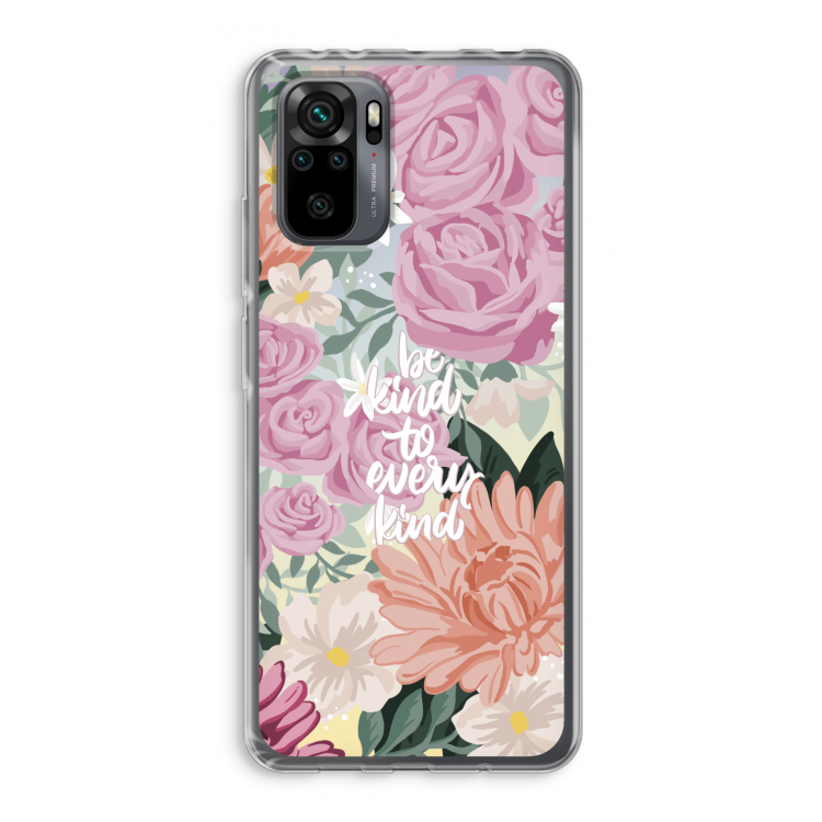 Kindness matters: Xiaomi Redmi Note 10 Pro Transparant Hoesje