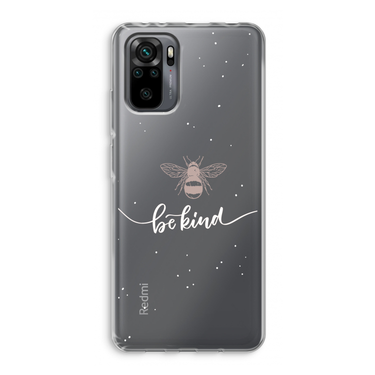 Be(e) kind: Xiaomi Redmi Note 10 Pro Transparant Hoesje