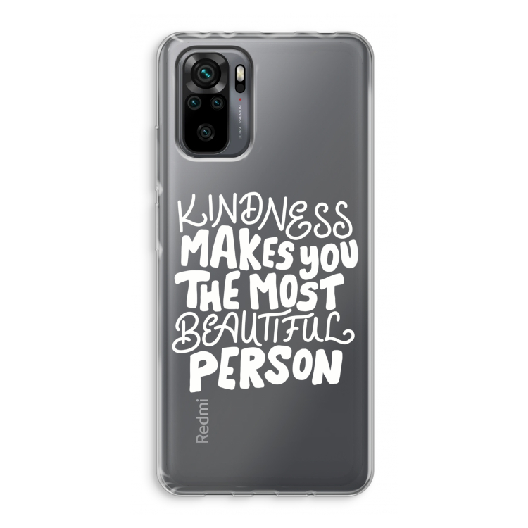The prettiest: Xiaomi Redmi Note 10 Pro Transparant Hoesje