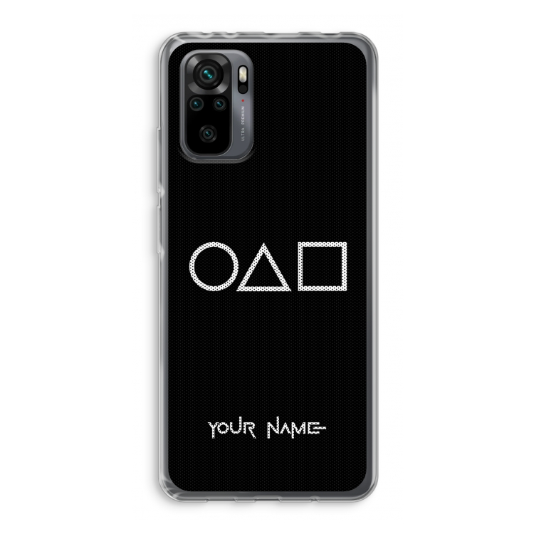 Squid Game: Xiaomi Redmi Note 10 Pro Transparant Hoesje
