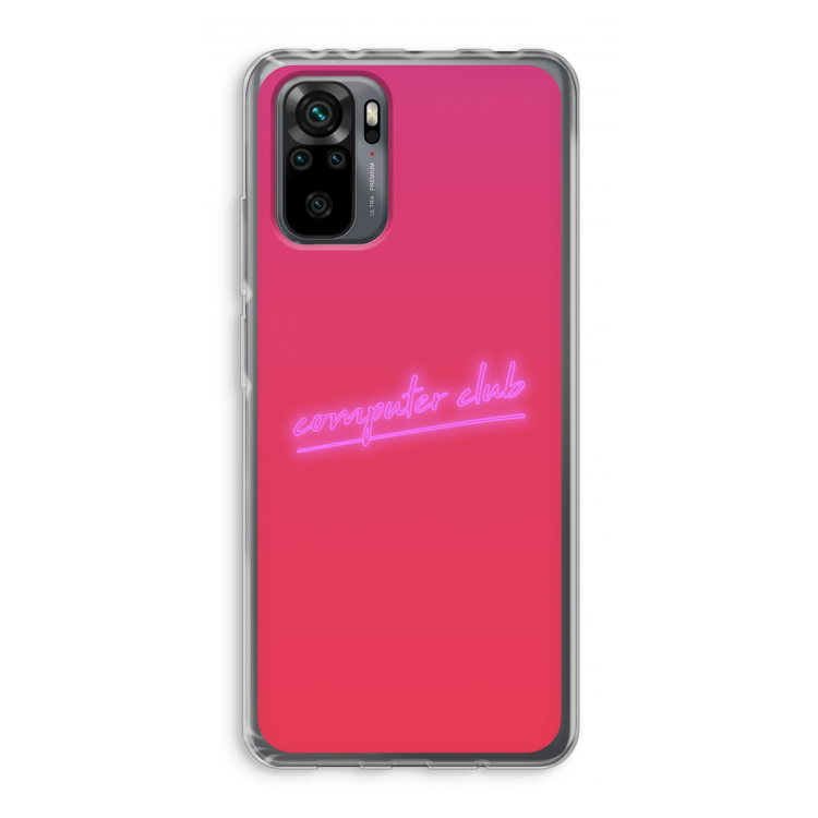Vice Glow: Xiaomi Redmi Note 10 Pro Transparant Hoesje