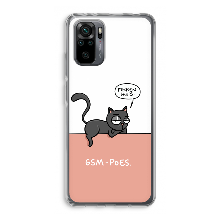 GSM poes: Xiaomi Redmi Note 10 Pro Transparant Hoesje