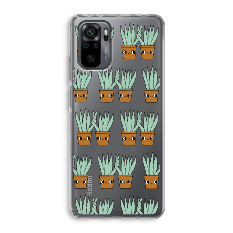 Sansevieria: Xiaomi Redmi Note 10 Pro Transparant Hoesje