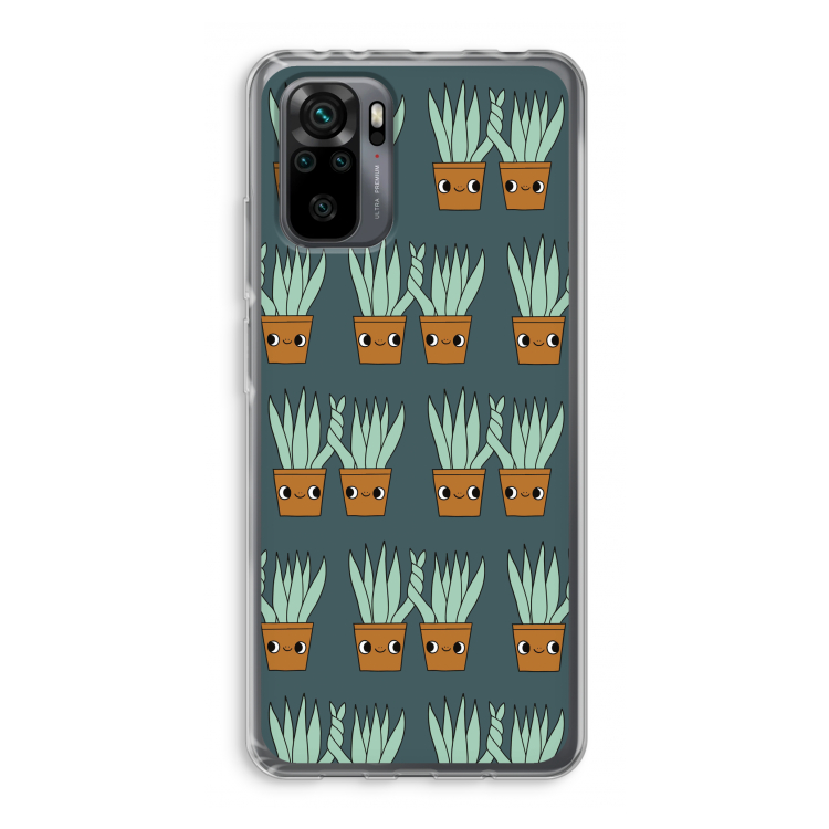 Sansevieria: Xiaomi Redmi Note 10 Pro Transparant Hoesje