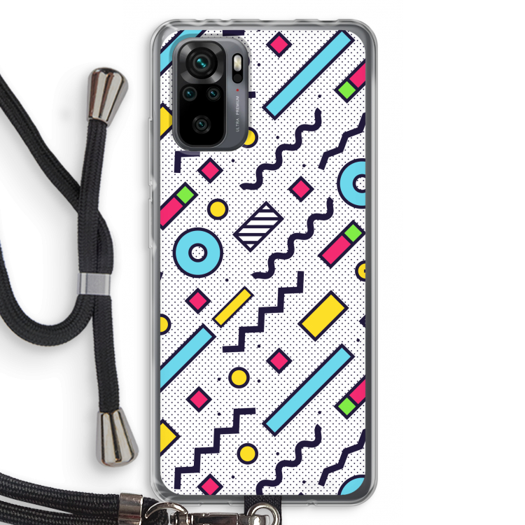 8-bit N°8: Xiaomi Redmi Note 10 Pro Transparant Hoesje met koord