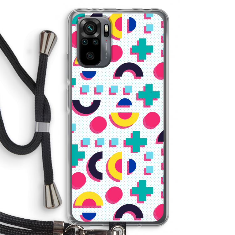 8-bit N°2: Xiaomi Redmi Note 10 Pro Transparant Hoesje met koord