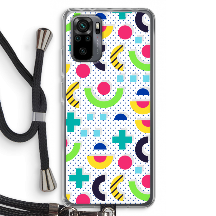 8-bit N°1: Xiaomi Redmi Note 10 Pro Transparant Hoesje met koord