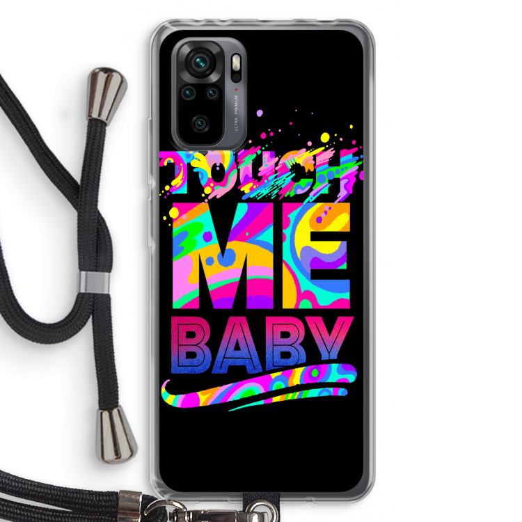 Touch Me: Xiaomi Redmi Note 10 Pro Transparant Hoesje met koord