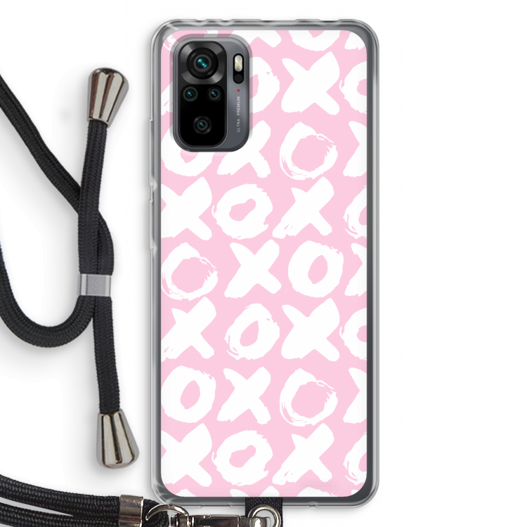 XOXO: Xiaomi Redmi Note 10 Pro Transparant Hoesje met koord