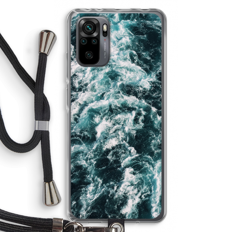Zee golf: Xiaomi Redmi Note 10 Pro Transparant Hoesje met koord