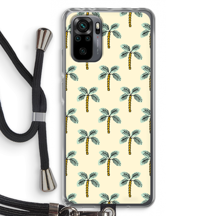 Paradise: Xiaomi Redmi Note 10 Pro Transparant Hoesje met koord
