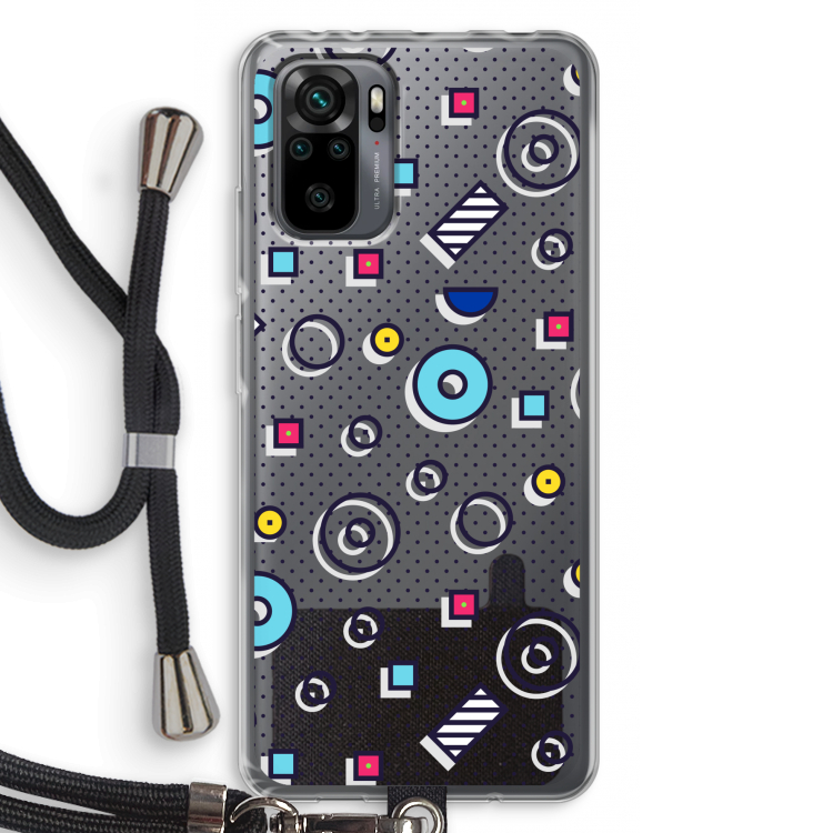 8-bit N°9: Xiaomi Redmi Note 10 Pro Transparant Hoesje met koord