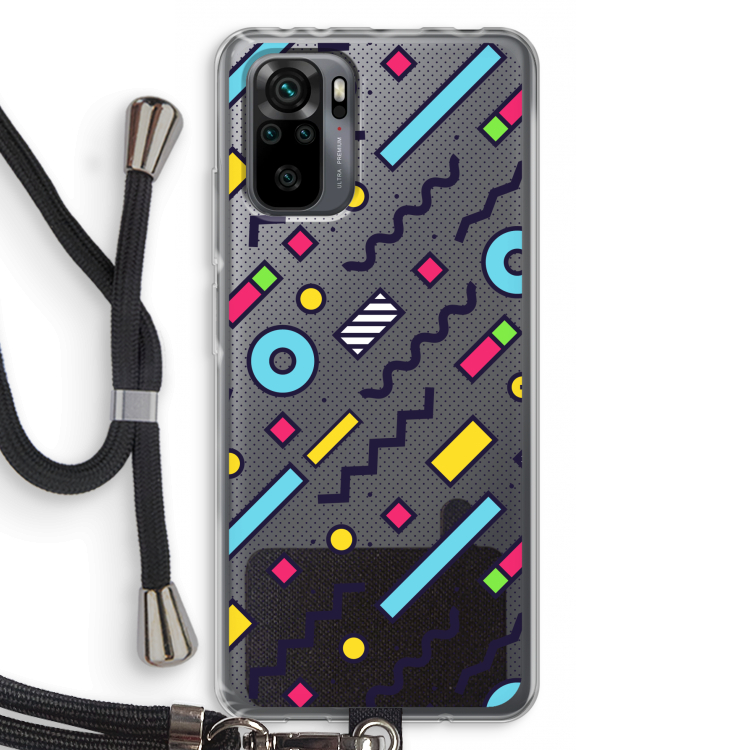 8-bit N°8: Xiaomi Redmi Note 10 Pro Transparant Hoesje met koord
