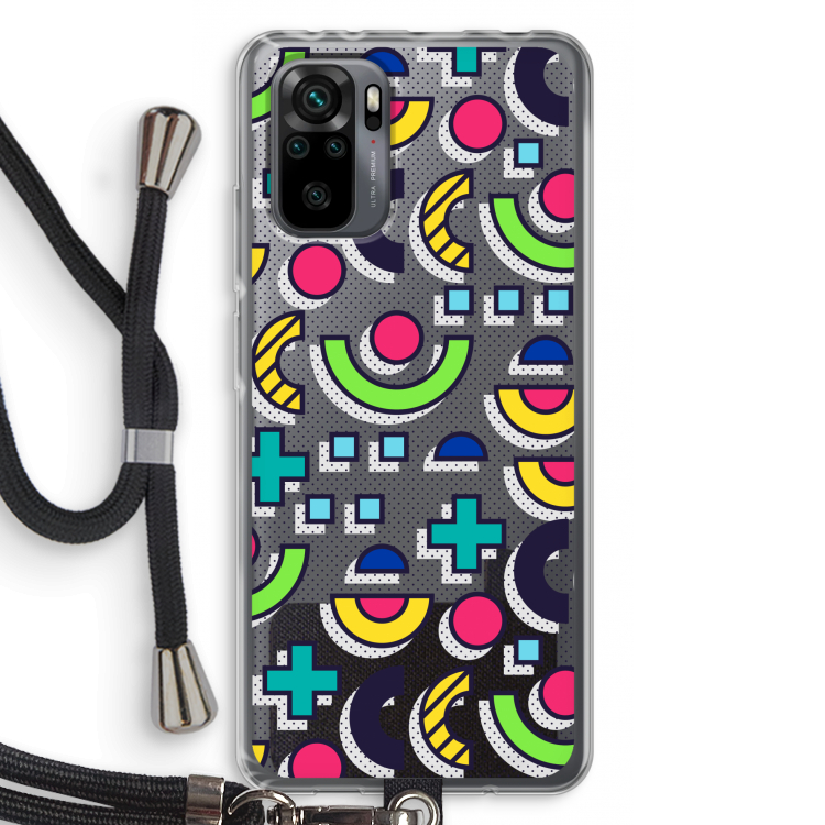 8-bit N°6: Xiaomi Redmi Note 10 Pro Transparant Hoesje met koord