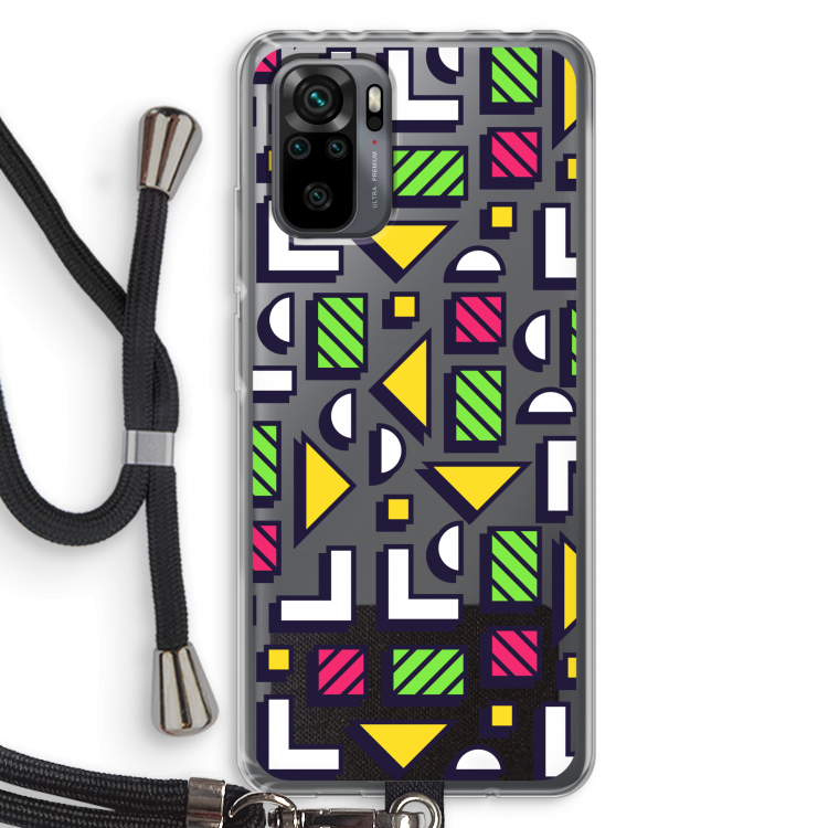 8-bit N°4: Xiaomi Redmi Note 10 Pro Transparant Hoesje met koord