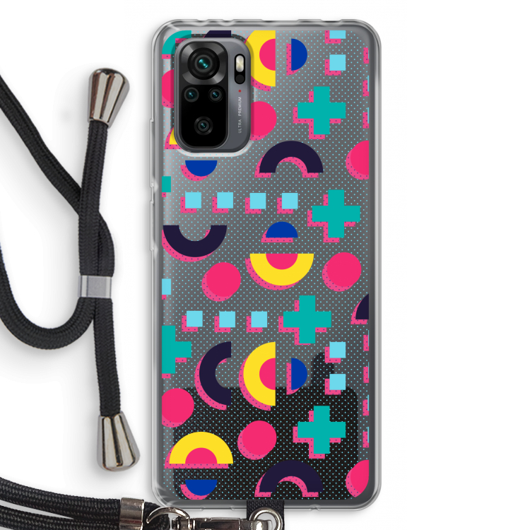 8-bit N°2: Xiaomi Redmi Note 10 Pro Transparant Hoesje met koord