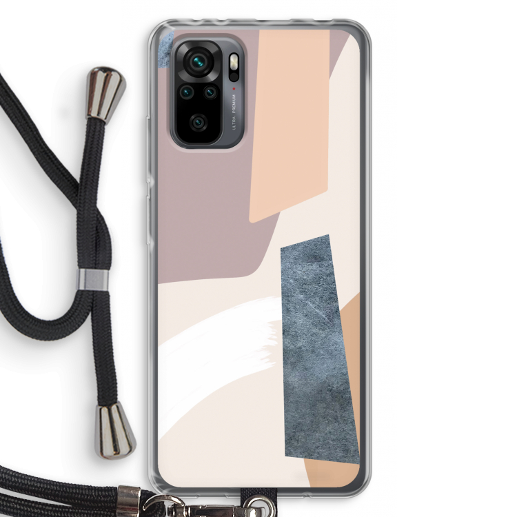 Luca: Xiaomi Redmi Note 10 Pro Transparant Hoesje met koord