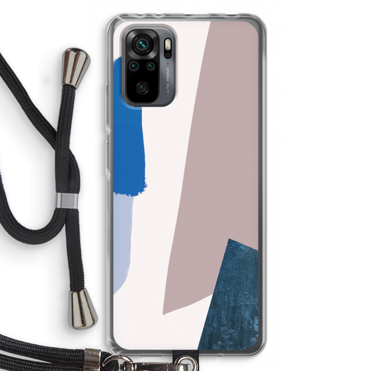 Lapis: Xiaomi Redmi Note 10 Pro Transparant Hoesje met koord