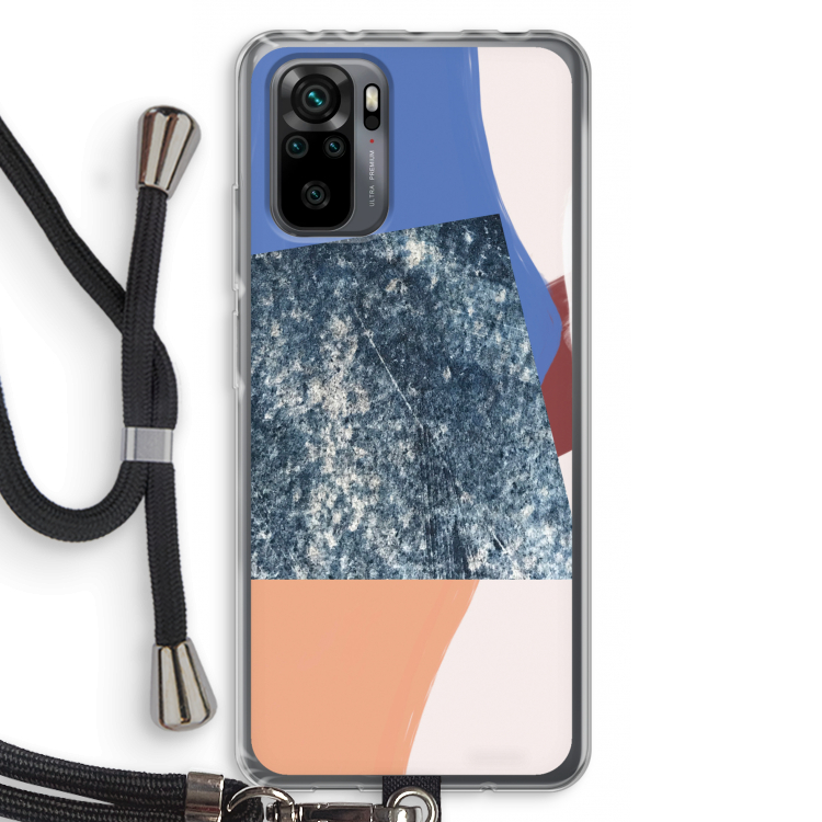 Billy: Xiaomi Redmi Note 10 Pro Transparant Hoesje met koord
