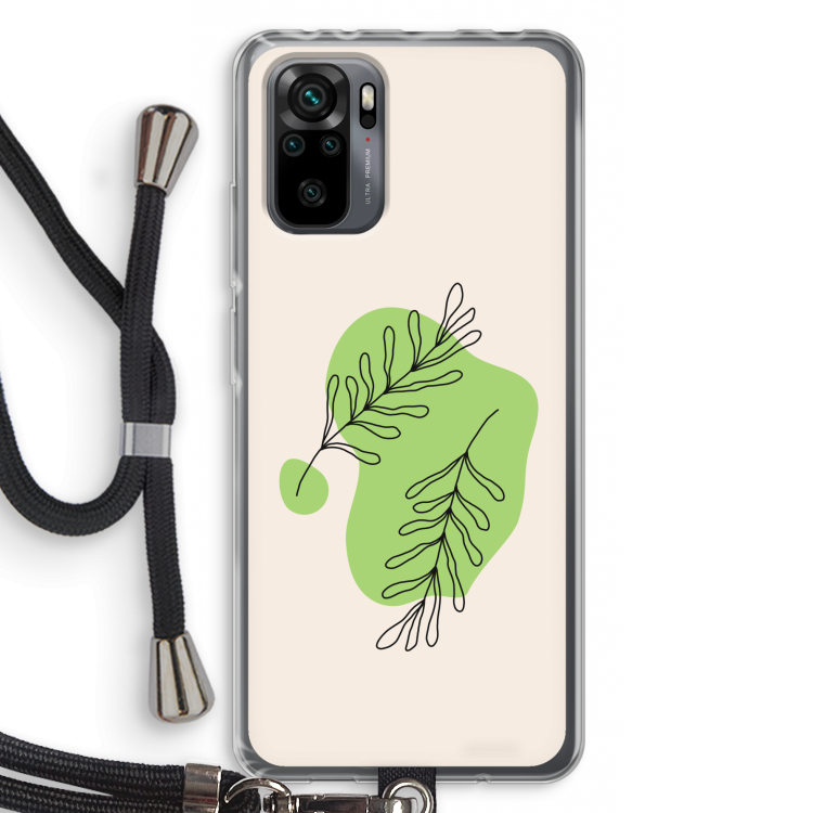 Beleaf in you: Xiaomi Redmi Note 10 Pro Transparant Hoesje met koord