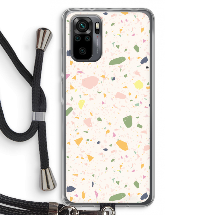 Terrazzo N°21: Xiaomi Redmi Note 10 Pro Transparant Hoesje met koord