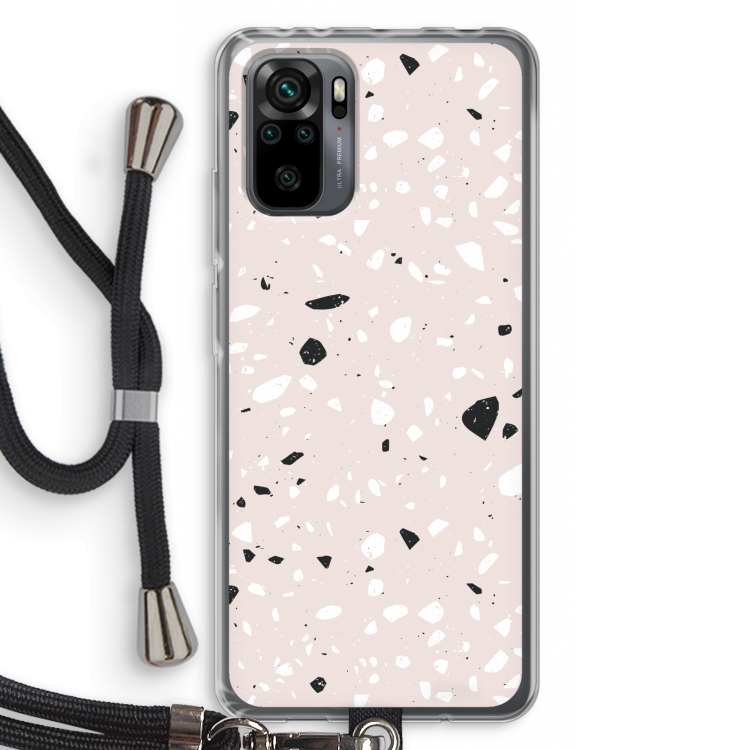 Terrazzo N°20: Xiaomi Redmi Note 10 Pro Transparant Hoesje met koord