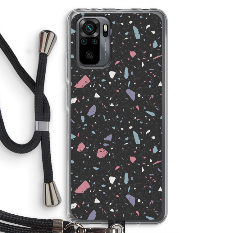Terrazzo N°16: Xiaomi Redmi Note 10 Pro Transparant Hoesje met koord