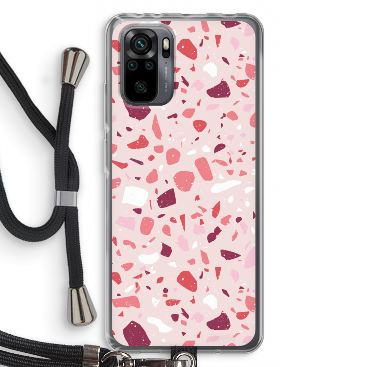 Terrazzo N°15: Xiaomi Redmi Note 10 Pro Transparant Hoesje met koord
