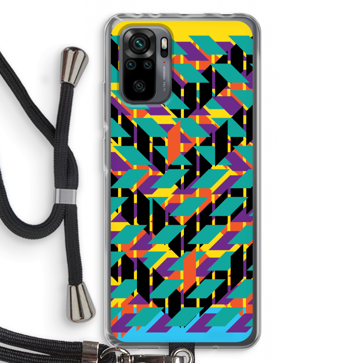 Skew Bee 1: Xiaomi Redmi Note 10 Pro Transparant Hoesje met koord