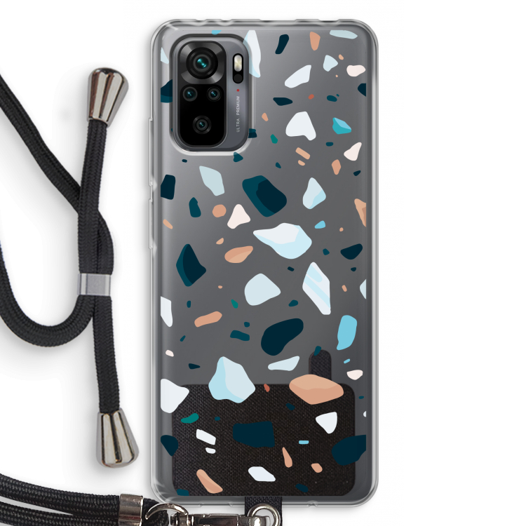 Terrazzo N°13: Xiaomi Redmi Note 10 Pro Transparant Hoesje met koord