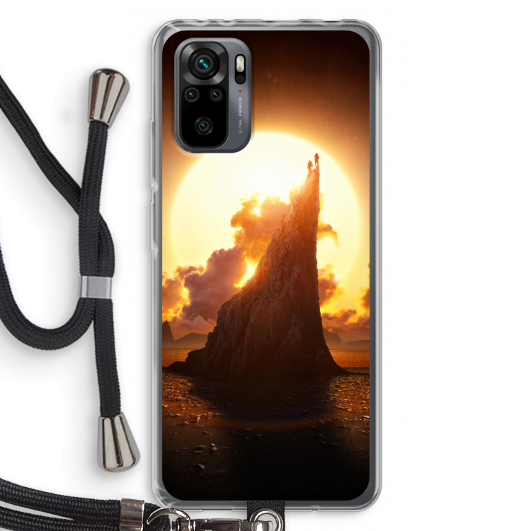 Children of the Sun: Xiaomi Redmi Note 10 Pro Transparant Hoesje met koord
