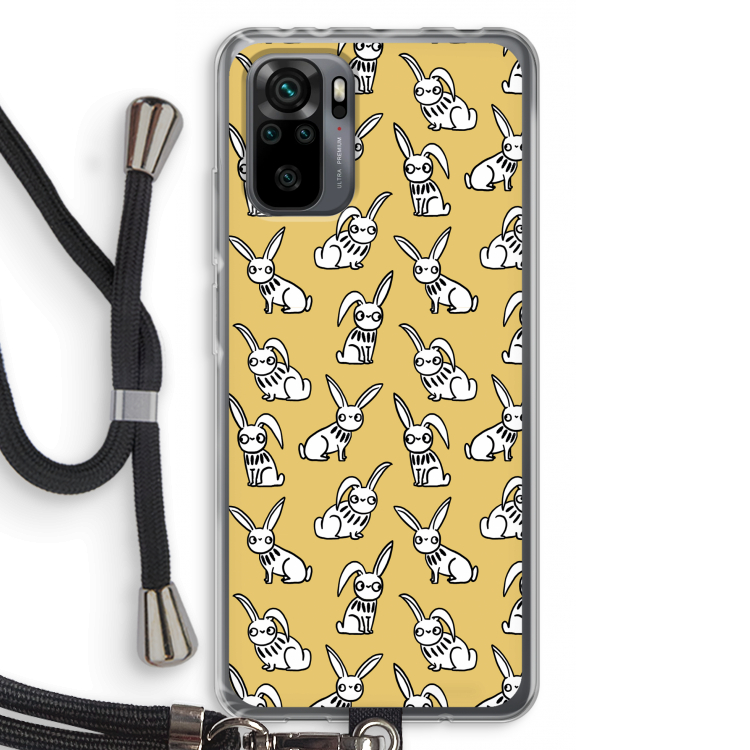 Haas: Xiaomi Redmi Note 10 Pro Transparant Hoesje met koord