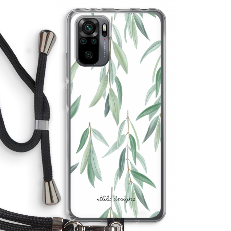Branch up your life: Xiaomi Redmi Note 10 Pro Transparant Hoesje met koord