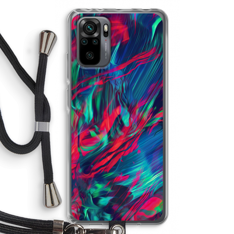 Pilgrims Of The Sea: Xiaomi Redmi Note 10 Pro Transparant Hoesje met koord